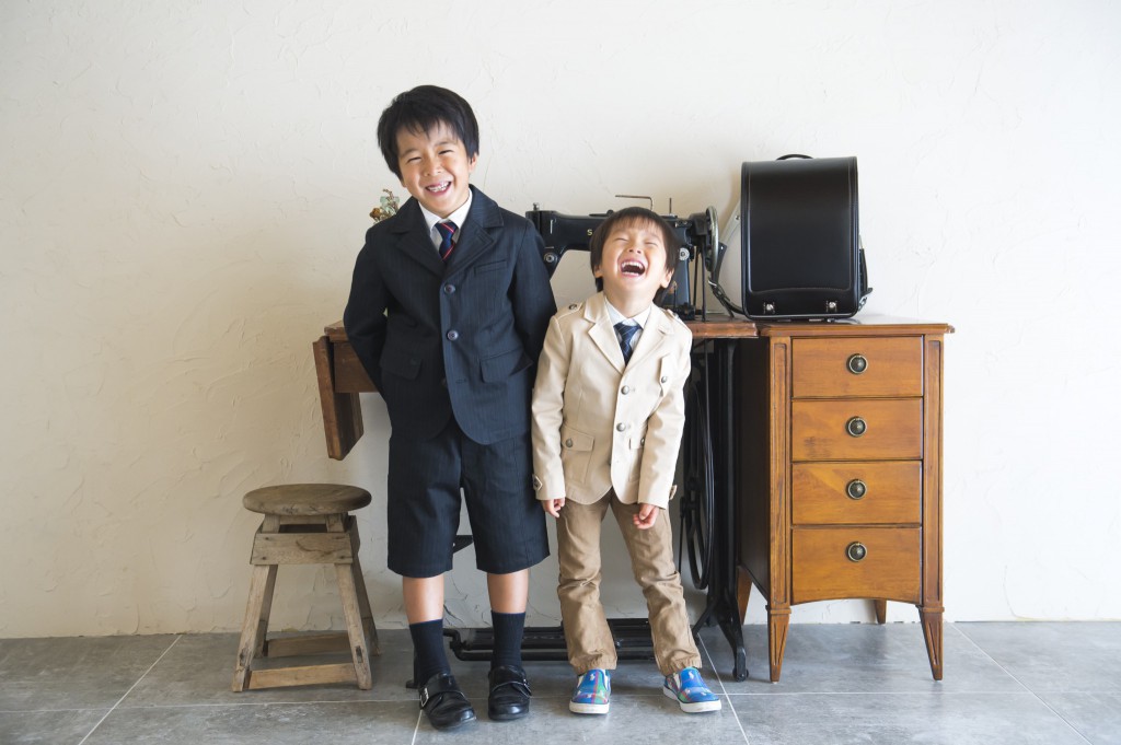 当スタジオで撮影したお誕生日・ご入園・ご入学の記念写真